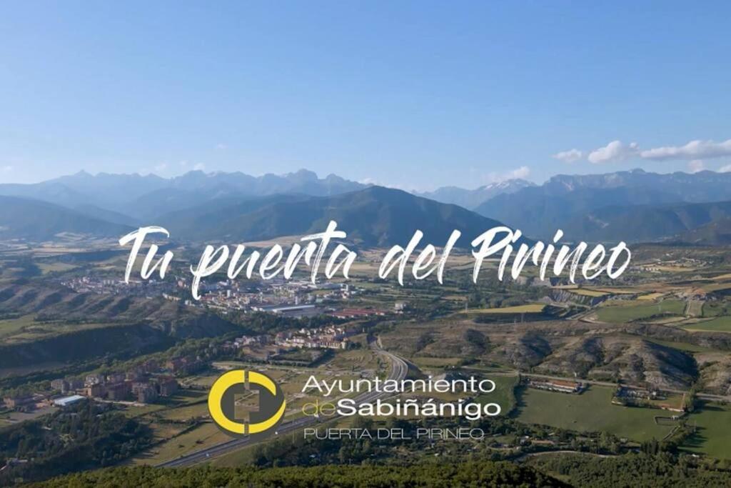 דירות Sabiñánigo Disfruta Del Pirineo Oscense מראה חיצוני תמונה
